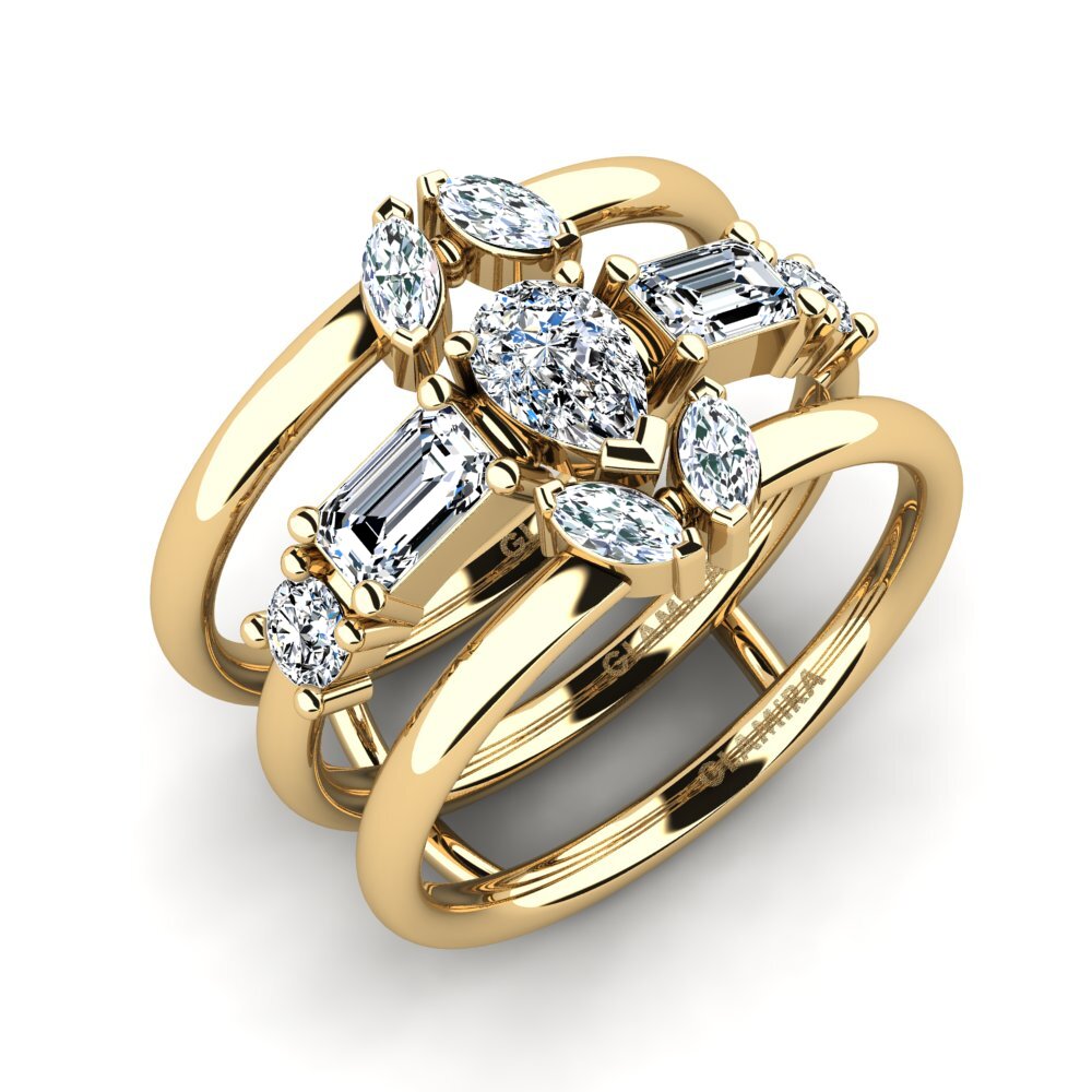 GLAMIRA Ring Dyeli SET