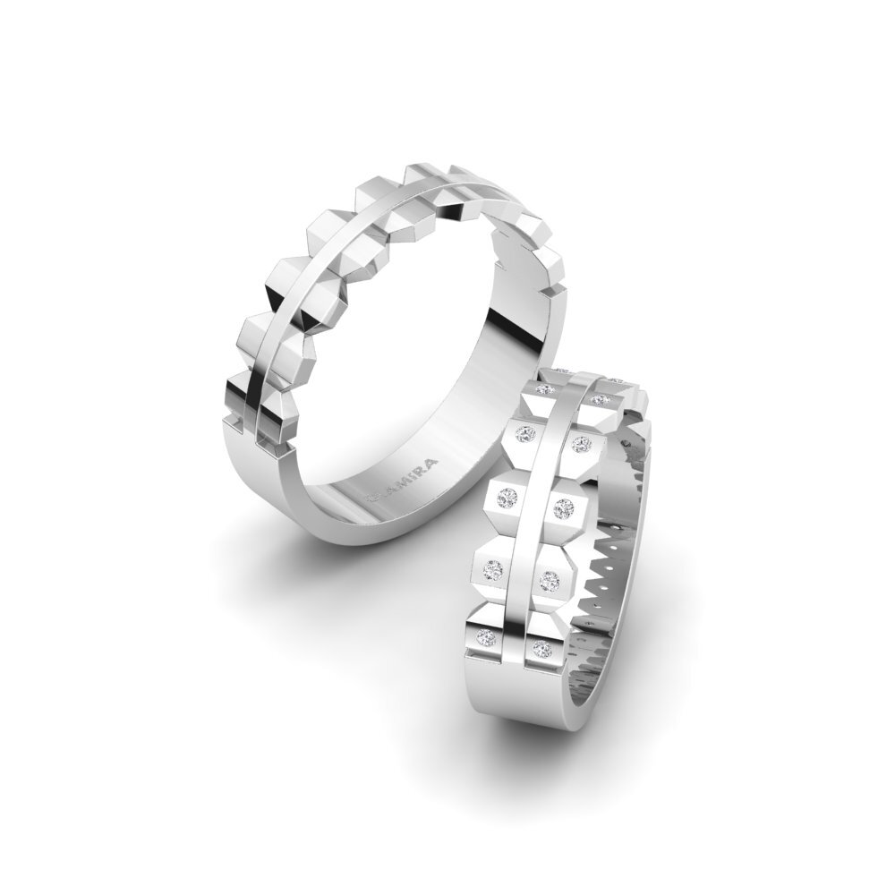 Wedding Ring Thelline Pair