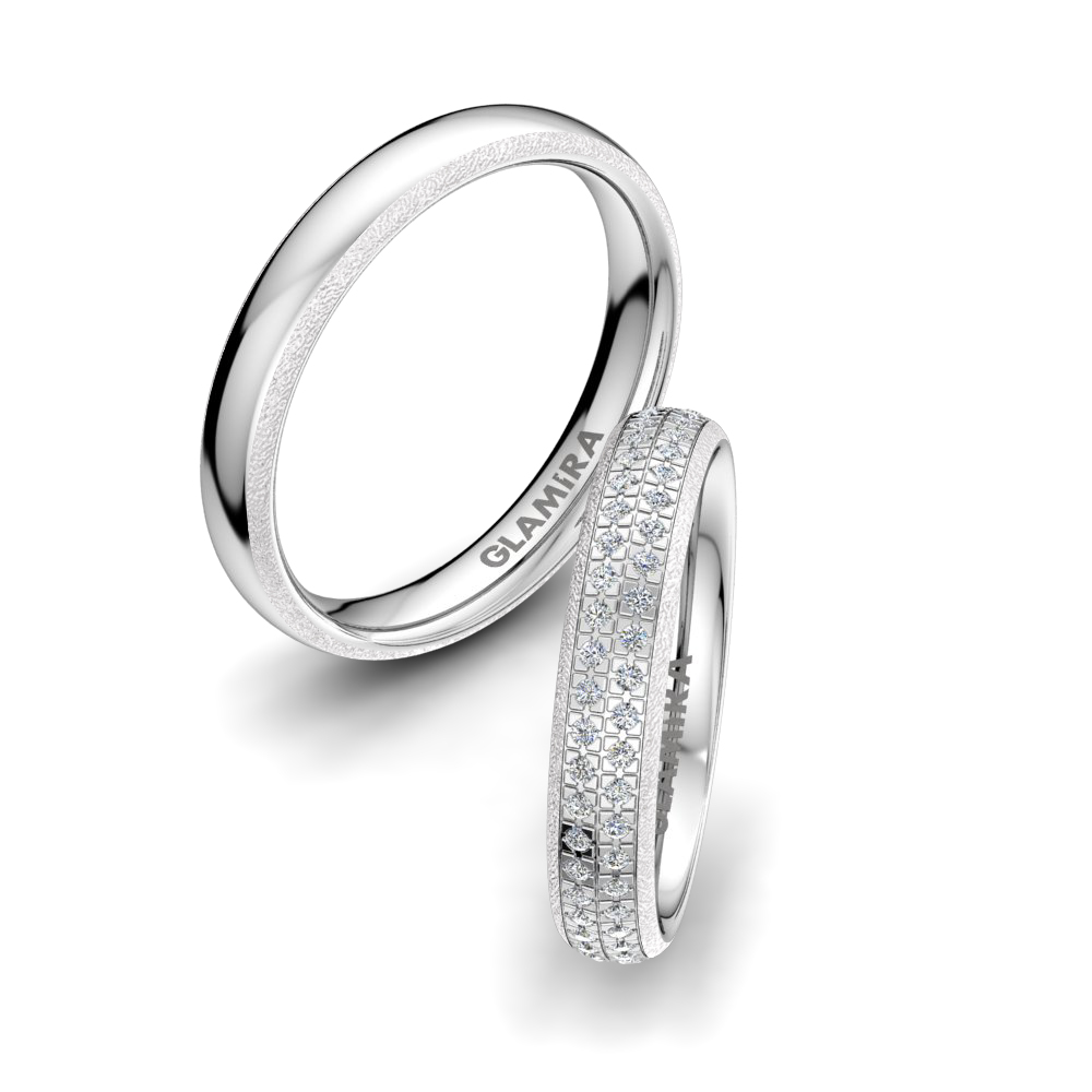 Wedding Ring Wondrous Embroidery 4 mm