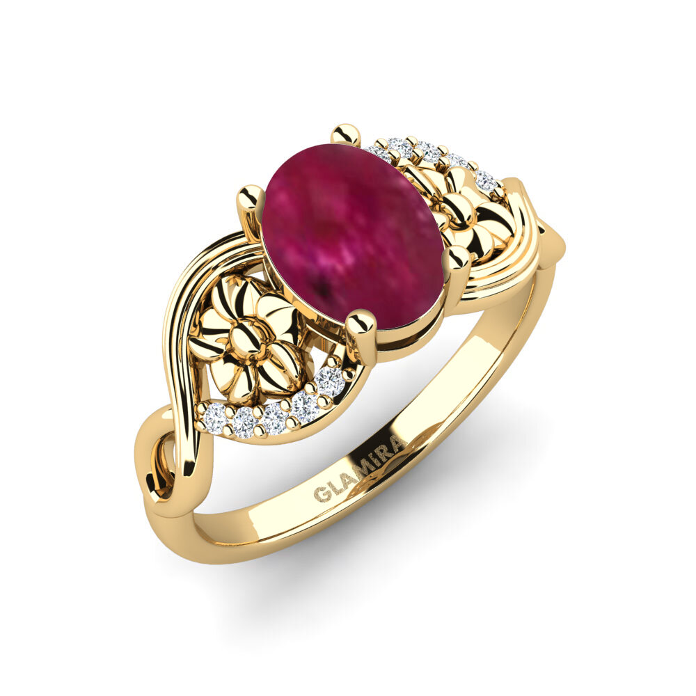 Engagement Ring Acrog - Cabochon Oval