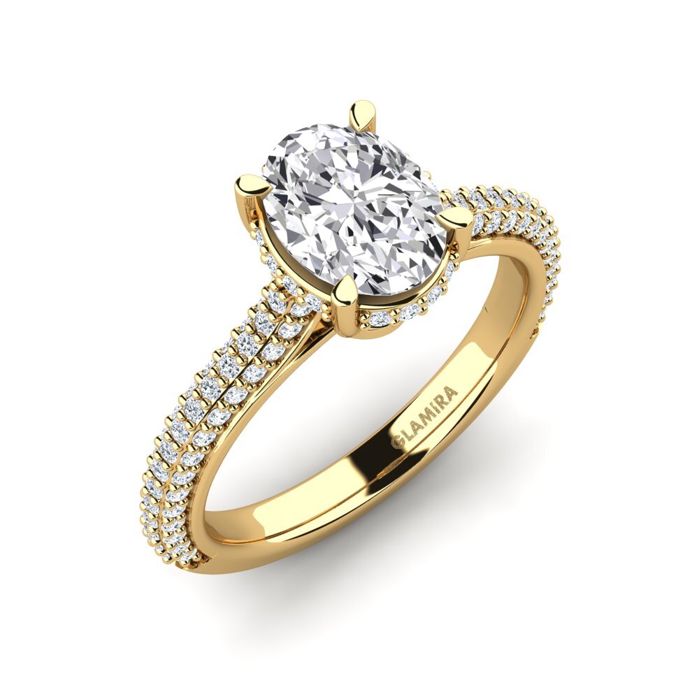 Engagement Ring Agrippina 1.09 crt