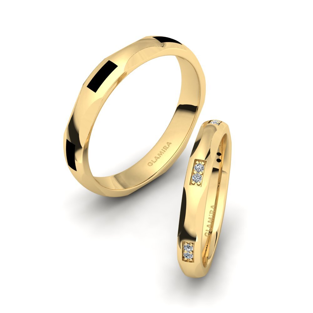 GLAMIRA Ring Pleasant Aim SET