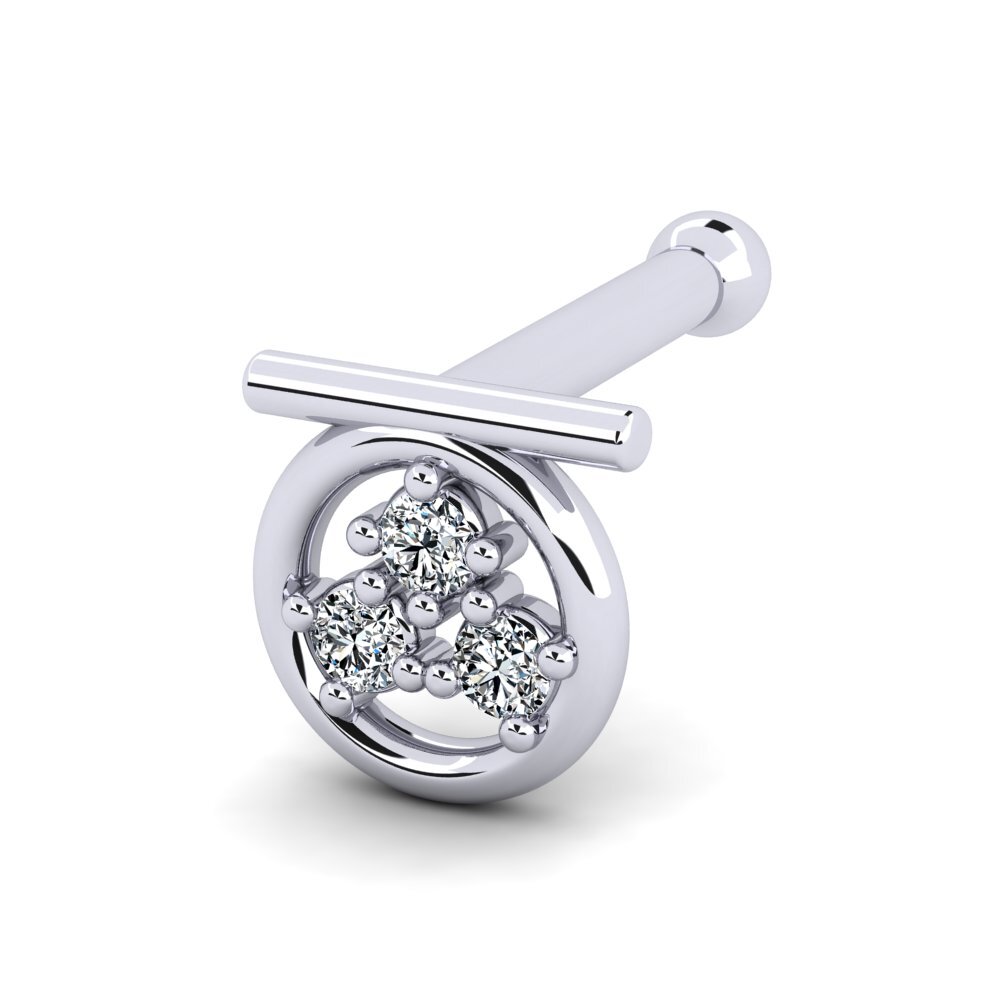 GLAMIRA Nose Pin Pronise