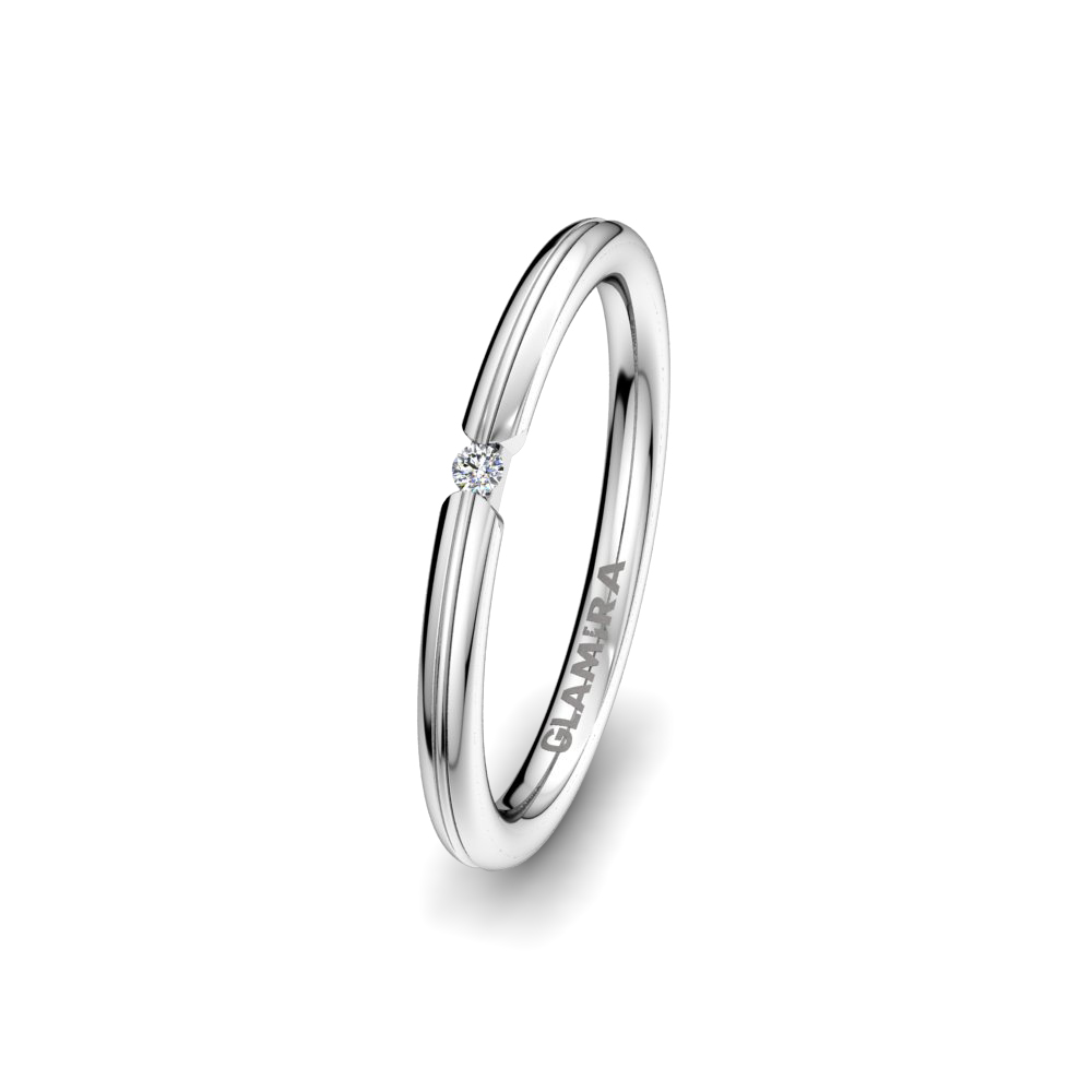 Women's Wedding Ring Bright Nature 2 mm