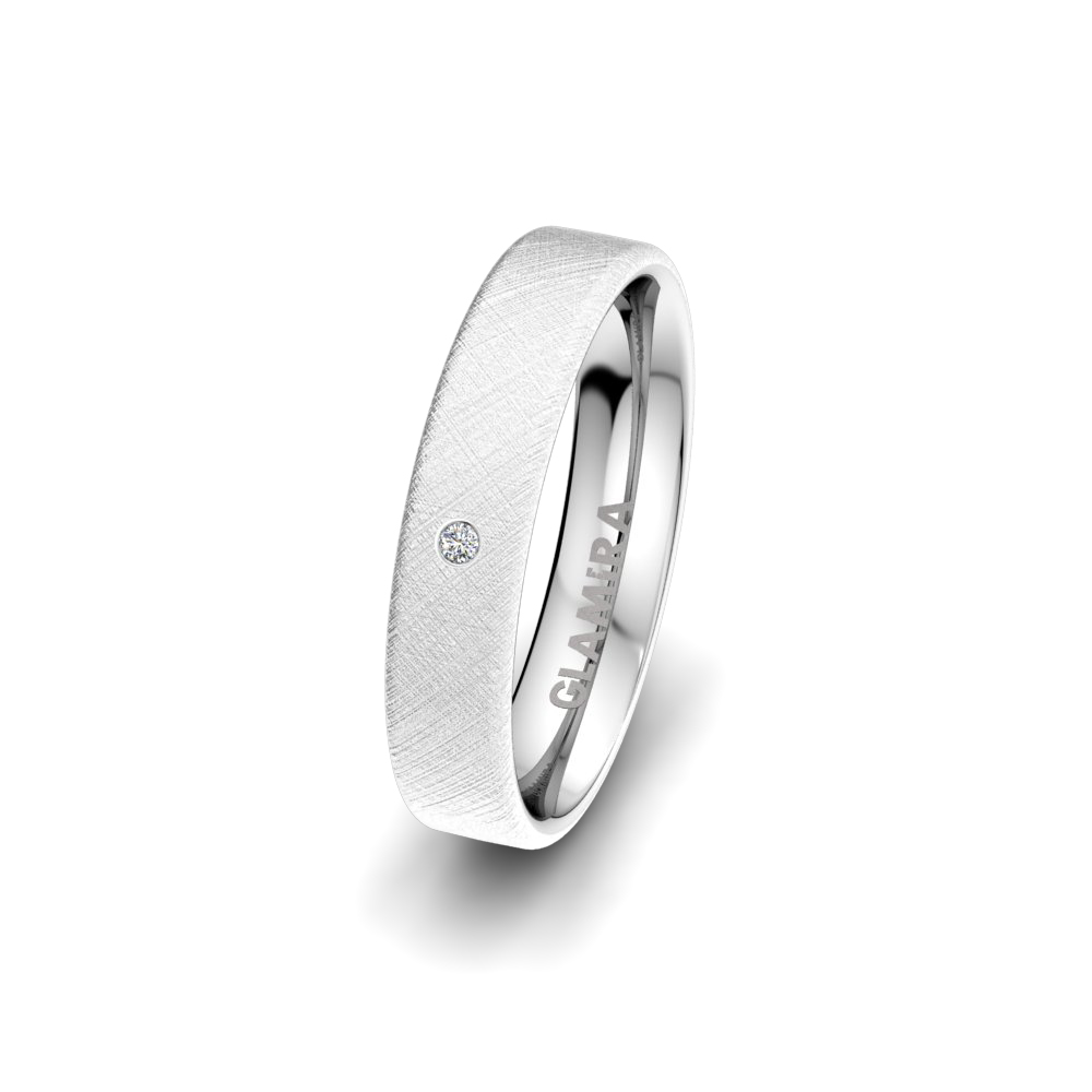 Women's Wedding Ring Classic Step 4mm