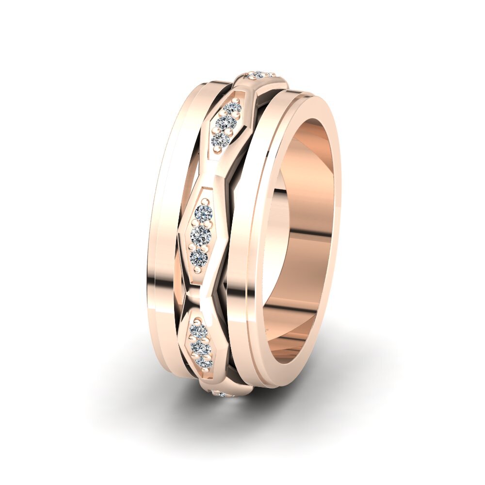 Women's Wedding Ring Captivating Spirit 8 mm