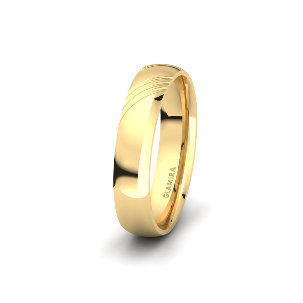 Men's Wedding Ring Glamorous Mind 5 mm